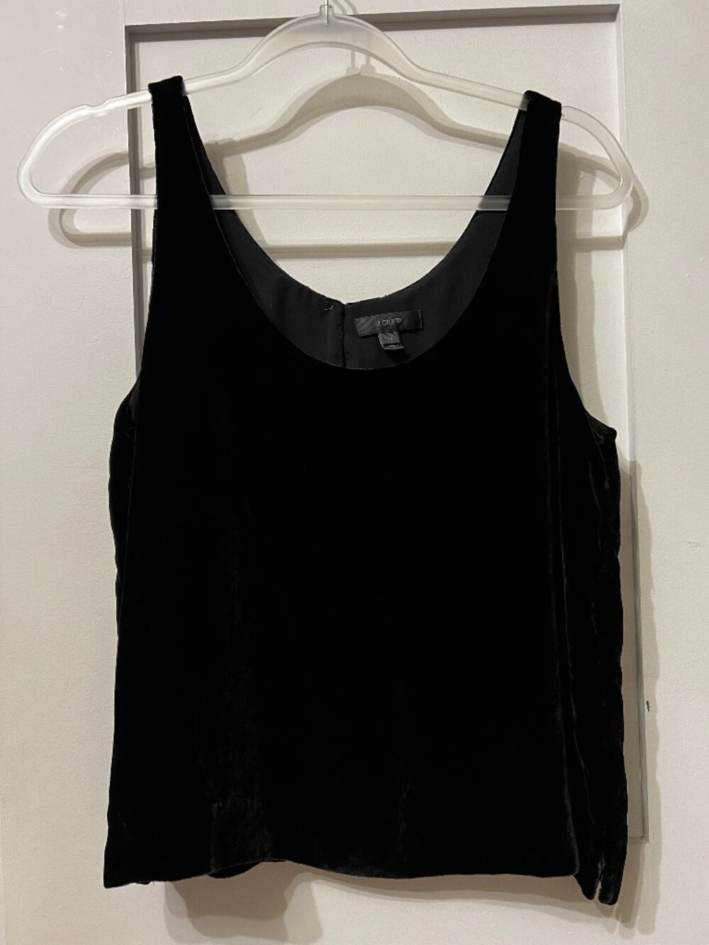 Velvet tank top